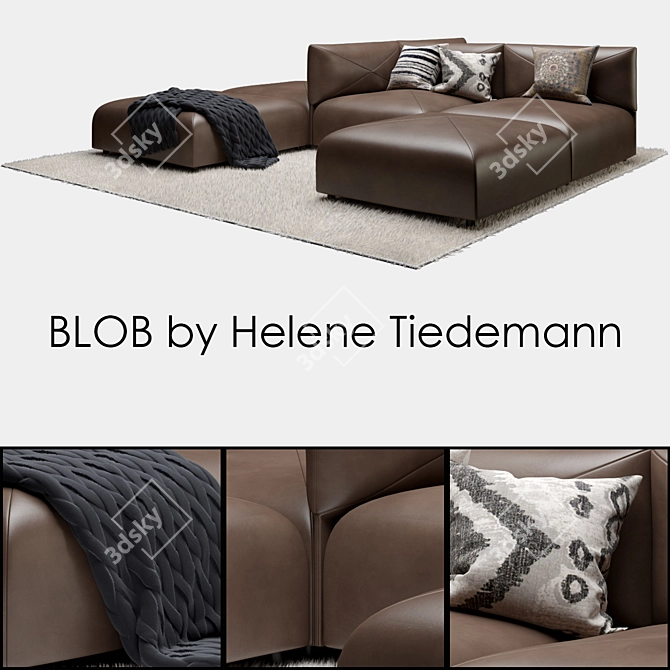 BLOB: Modern Elegance for Every Space 3D model image 1