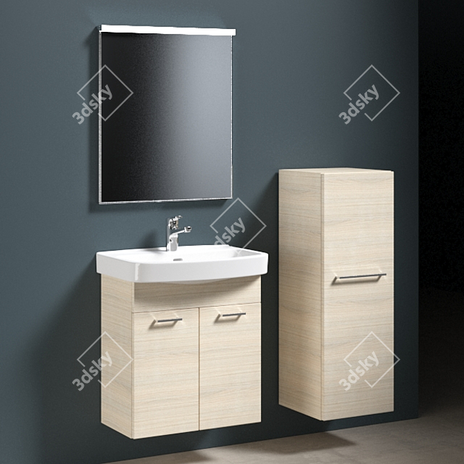 Nordic Dream Washbasin 3D model image 1