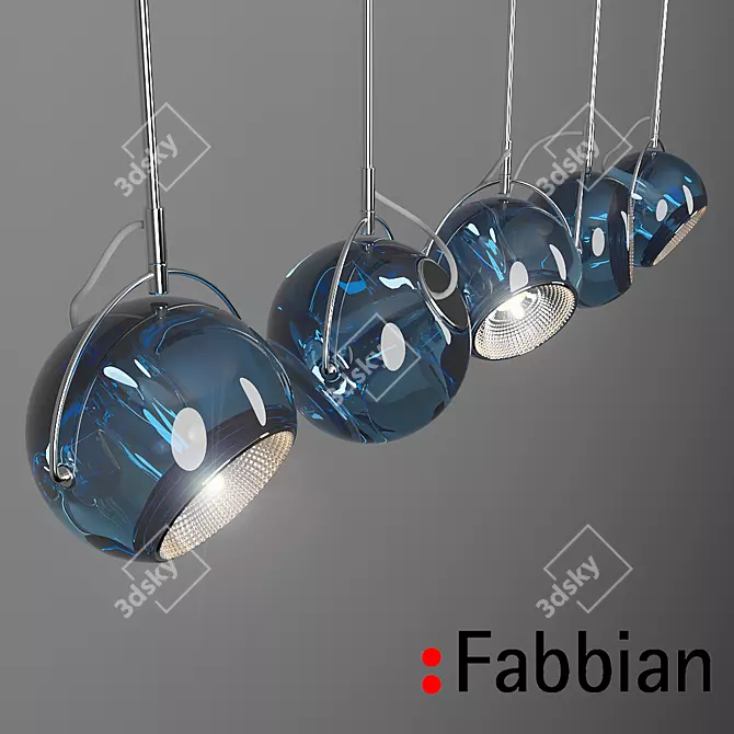 Stylish Fabbian Beluga Colours 3D model image 1