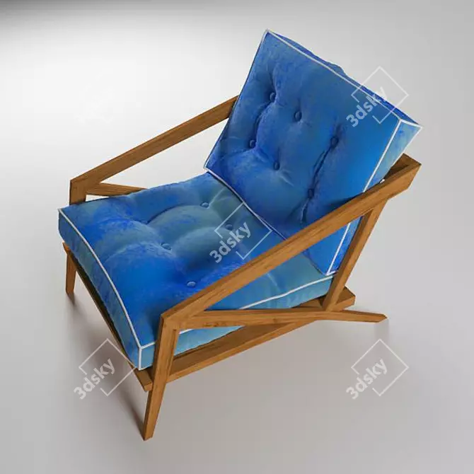 Garbarek Armchair by Umos: Stylish, Comfortable, and Versatile 3D model image 3