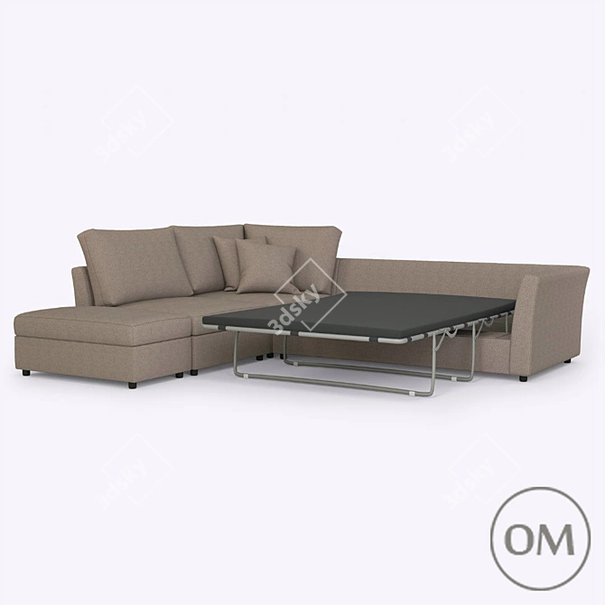 Versatile Modular Sofa CLAUDE 3D model image 2