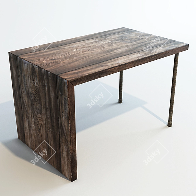  Urban Loft Coffee Table 3D model image 1