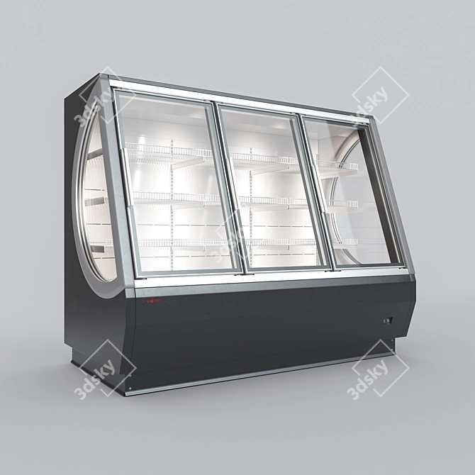 CoolMax Ultra Chill: Low-Temperature Cabinet 3D model image 1