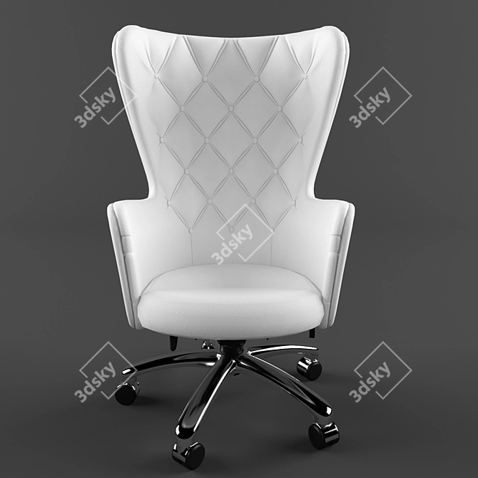 Lakshimi Armchair: Elegant Comfort 3D model image 2