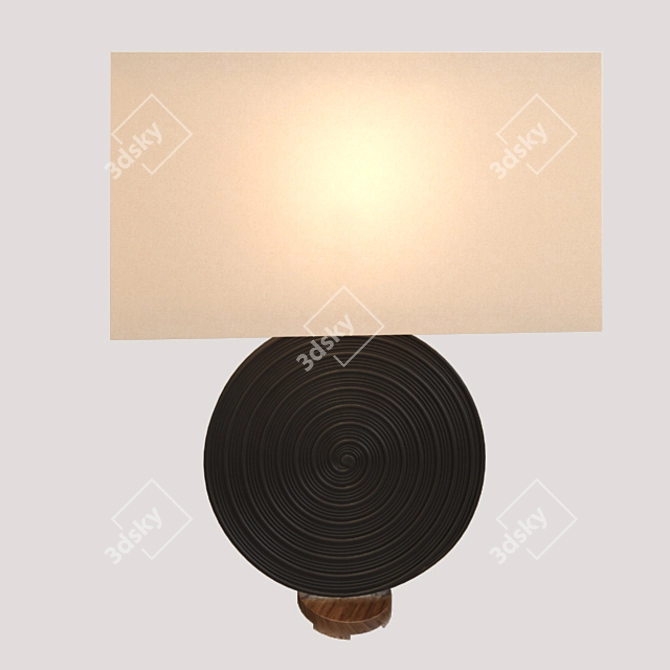 Modern Minimalist Table Lamp 3D model image 1