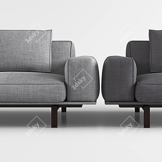 LEMA Yard Sofa Collection 3D model image 2