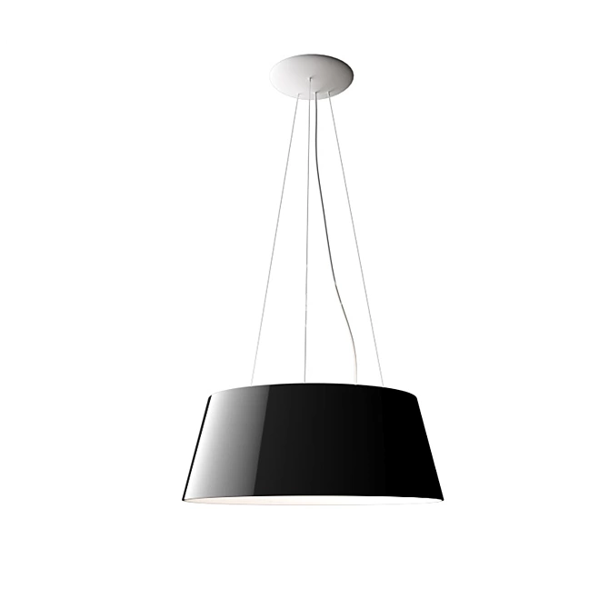 Poulpe Pendant: Contemporary Lighting Hub 3D model image 1