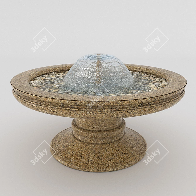 Giant Polys-598 Fountain: 1620 Height, 2590 Diameter 3D model image 1