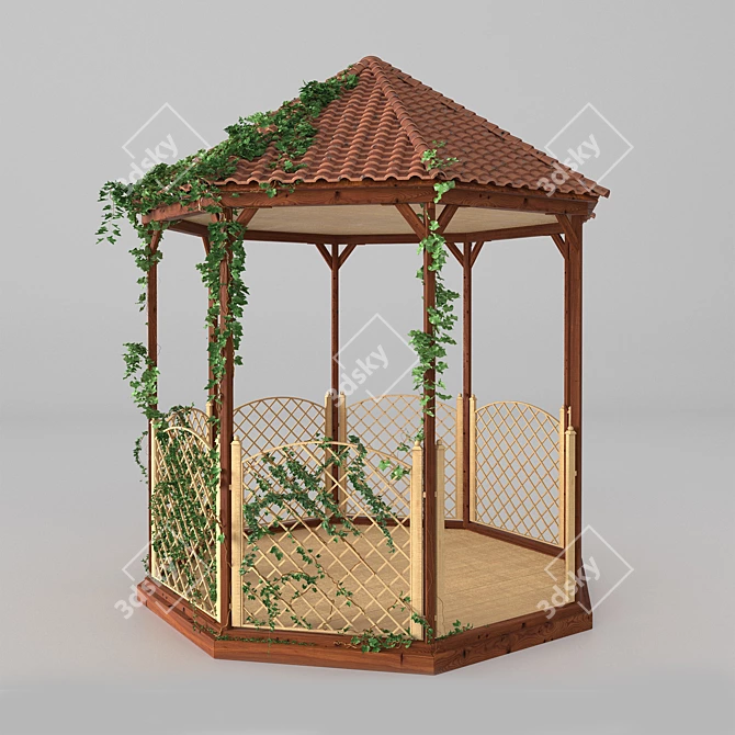 Elevated Refuge: Height 3495mm, Diameter 3045mm 3D model image 1