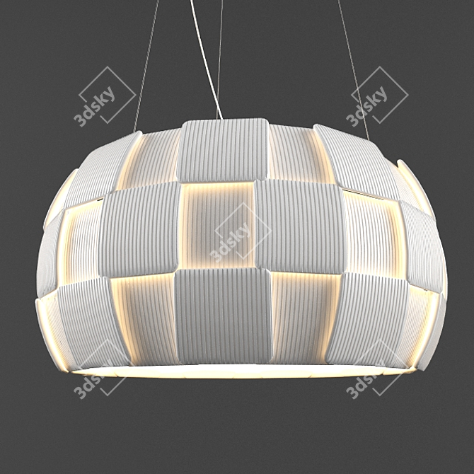 Zuma Line Chandelier 3D model image 1