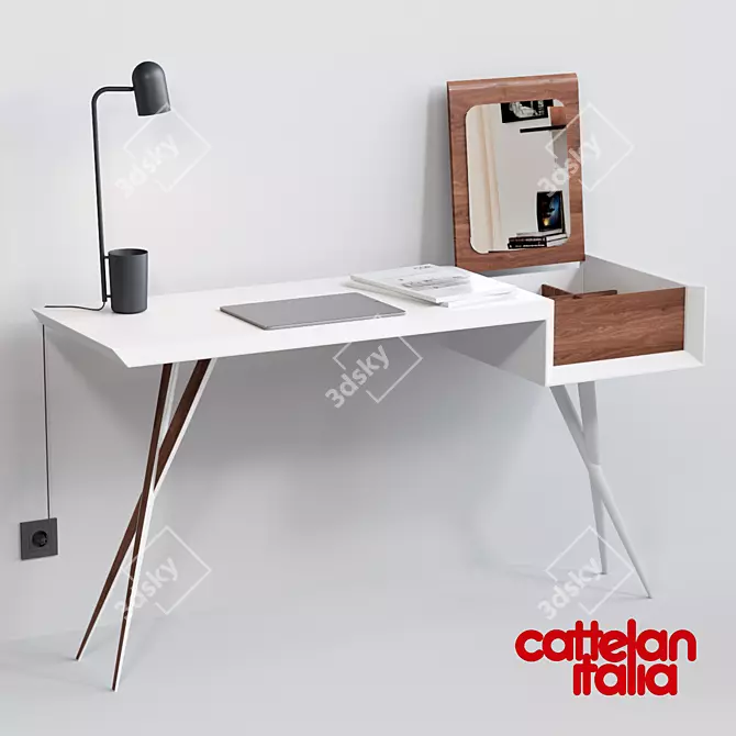 Cattelan Batick: Sleek and Modern Furniture 3D model image 1