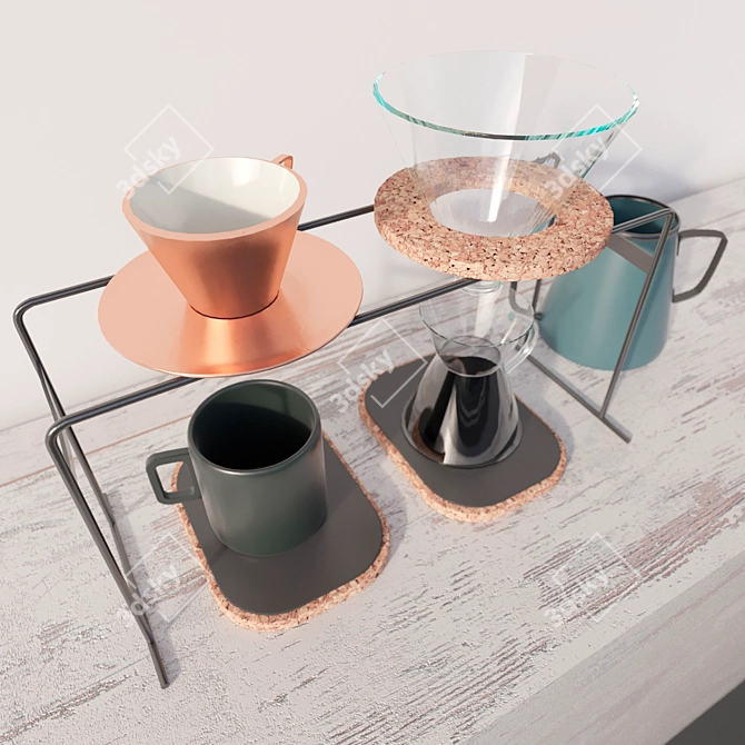 Coffee Lab: The Ultimate Brewing Set 3D model image 2