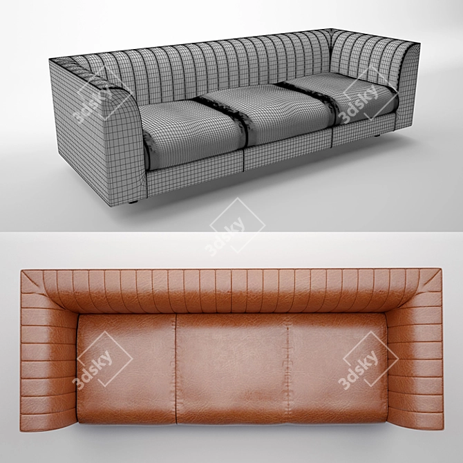 Tacchini Quit - Luxury Quilted Comfort 3D model image 3