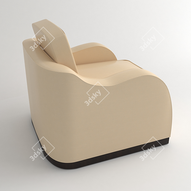 ArmaniCasa Debussy Armchair 3D model image 2