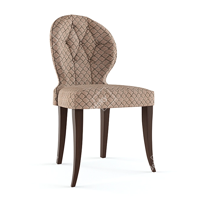 Title: Opera Contemporary Georges Chair 3D model image 1