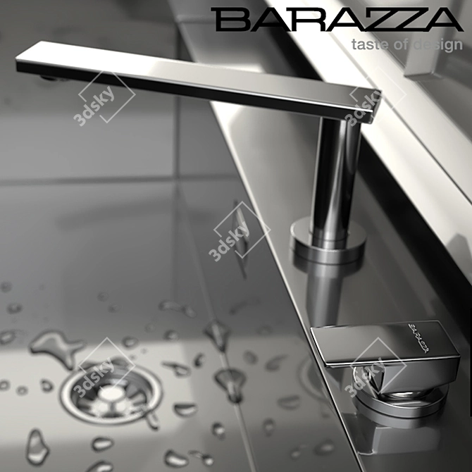 Barazza LAB Sink - Modern 3D Model 3D model image 3