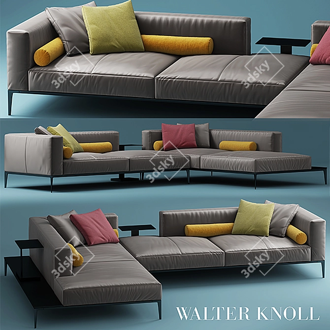 Jaan Living Sofa: Walter Knoll 3D model image 1