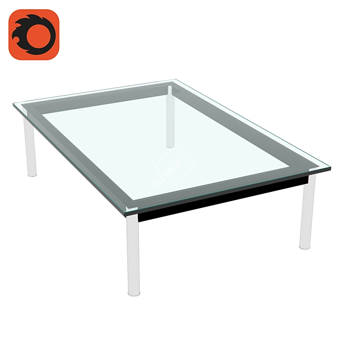 Minimalist Coffee Table Cosmorelax 3D model image 2