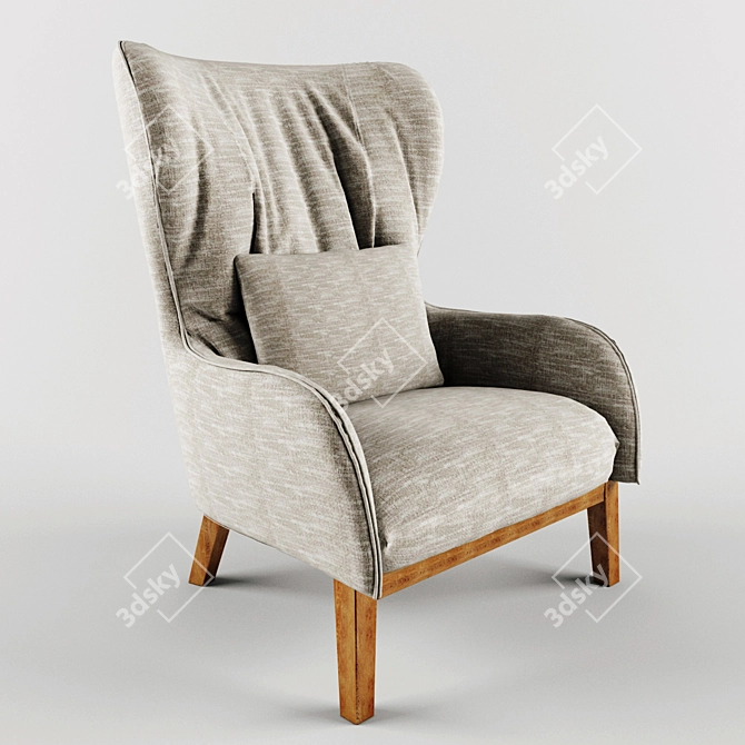 Depadova Bergère: Timeless Elegance 3D model image 1