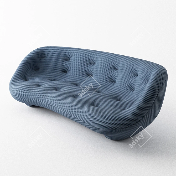 Ligne Roset Ploum: Versatile Ottoman Sofa 3D model image 1