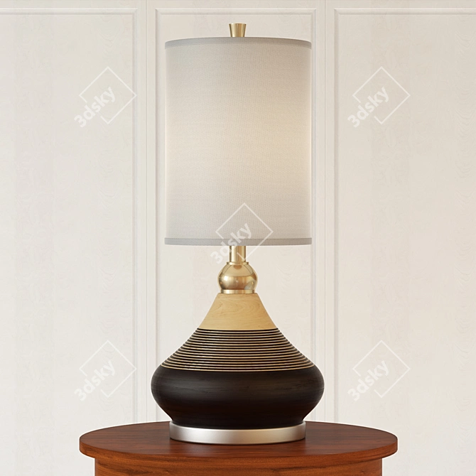 Warley Table Lamp - Elegant Lighting Accent 3D model image 1