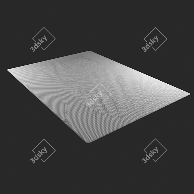 Ethereal Melody Rug 3D model image 3