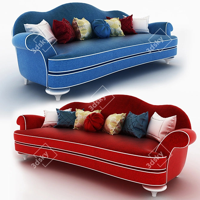 Modern Avant-Garde Sofa 3D model image 1