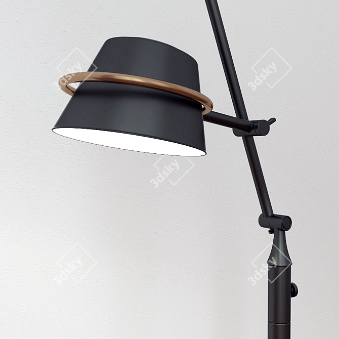 Elstead Lighting Spencer Floor Lamp 3D model image 2