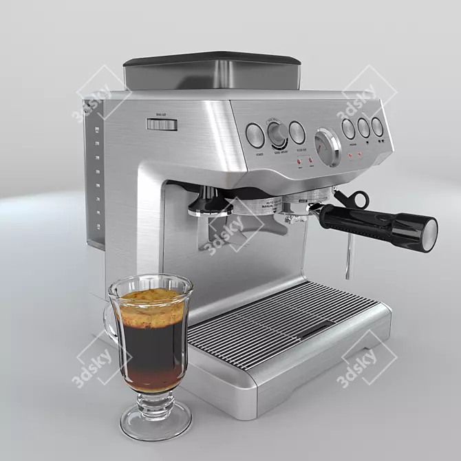 BlendMeister Coffee Maker 3D model image 2