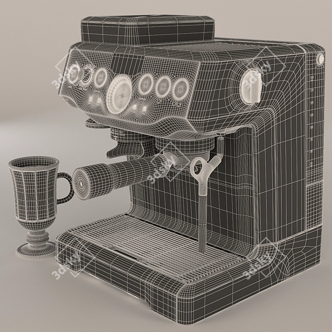 BlendMeister Coffee Maker 3D model image 3