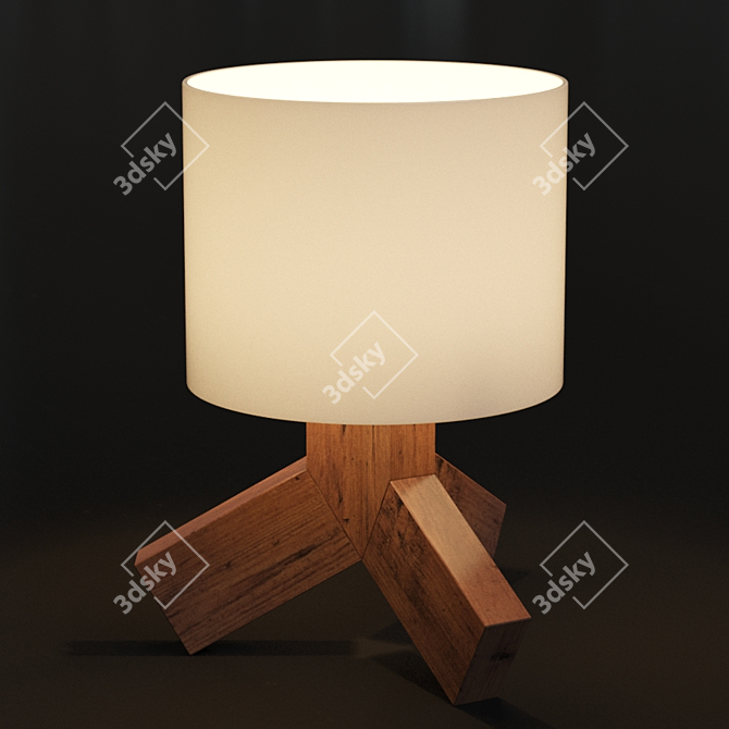 Table Lamp:
Modern Accent Lighting 3D model image 2