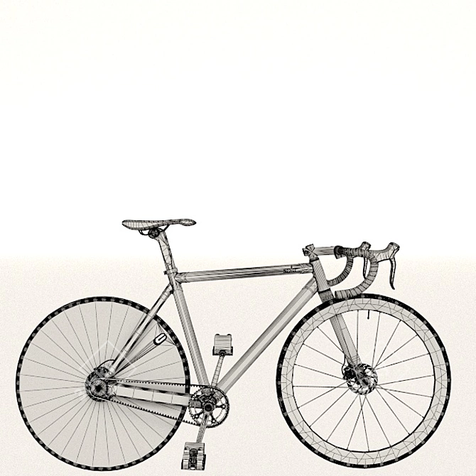 Speedster 2.0: Lightweight Urban Bike 3D model image 2