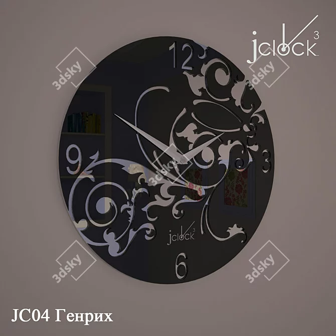 Regal Renaissance Watch: JClock JC04 3D model image 2