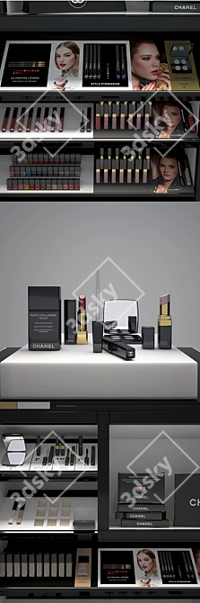 Chanel 2016 Collection Display 3D model image 2