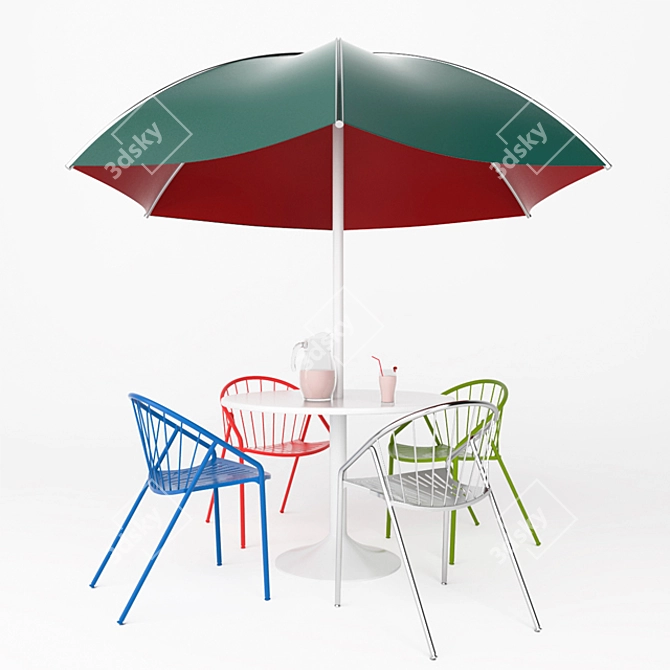  Catena Outdoor Set | Stylish & Comfortable 3D model image 3