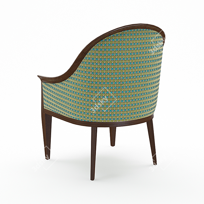 Fairfield Mesh Armchair 3D model image 2