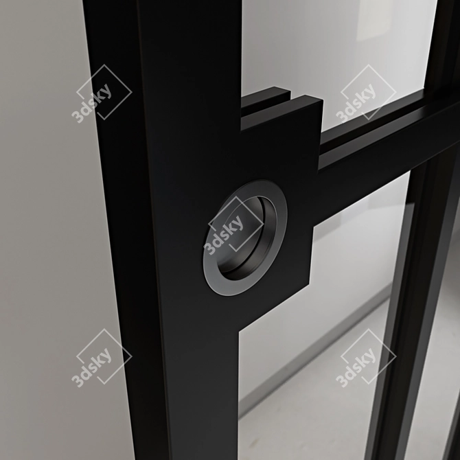 Brüchert + Kärner Cool and Classy Puristen 2 - Stylish Door Collection 3D model image 2