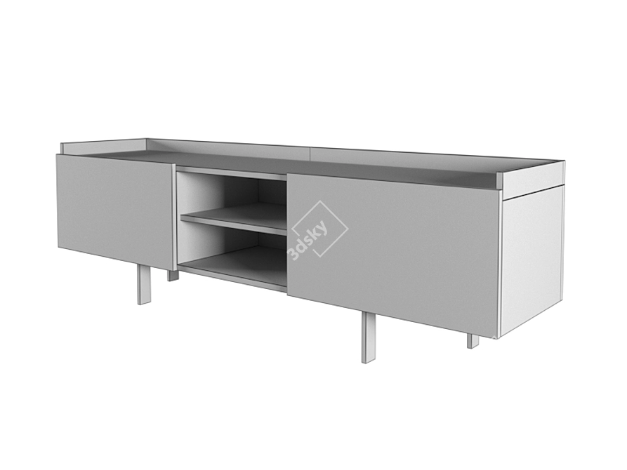 Modern Tratto 220 Chest - BONALDO 3D model image 2