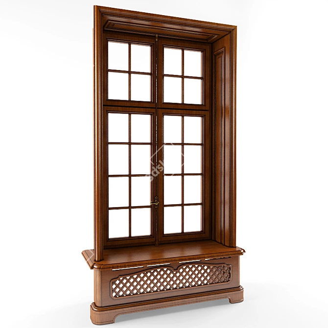 ClearVue Window: Crystal Clear Views 3D model image 1