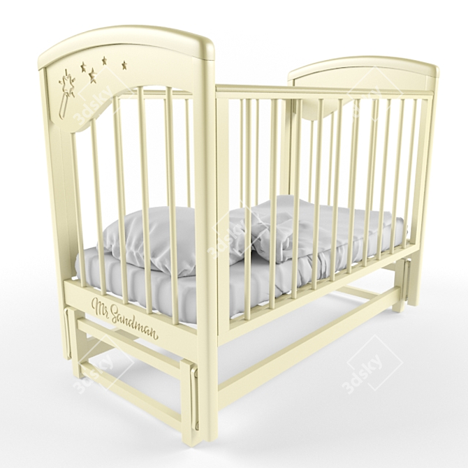 Dream Swing Bed: Aton Furniture 3D model image 1