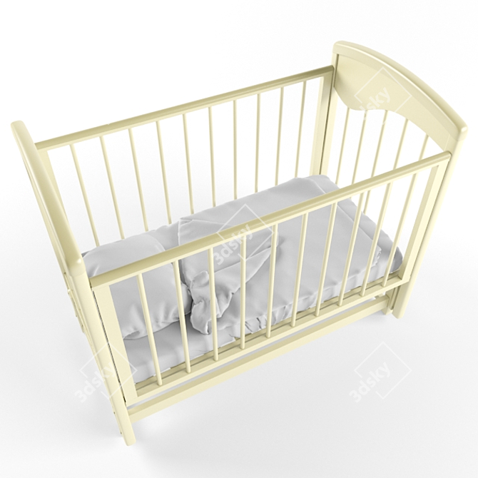 Dream Swing Bed: Aton Furniture 3D model image 2