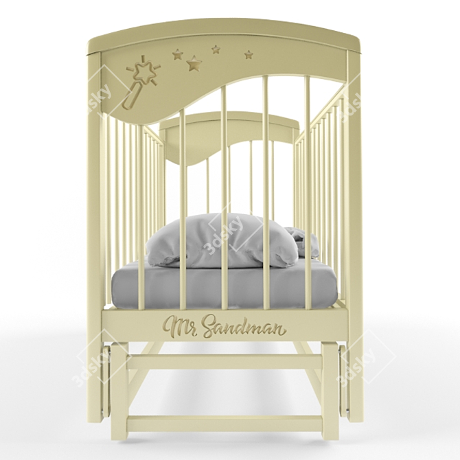 Dream Swing Bed: Aton Furniture 3D model image 3