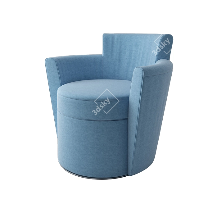 Nienkamper Chair Set: Stylish and Functional 3D model image 3