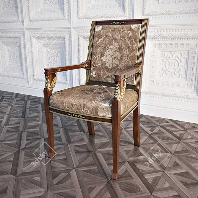 Keng Makon Chairs: Elegant Seating for Every Parliament 3D model image 2