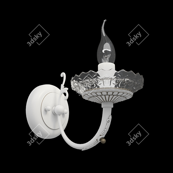 Elegant ODEON LIGHT BARRA Wall Sconce 3D model image 1