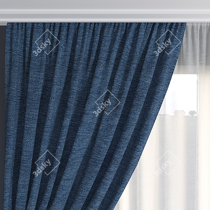 Modern Style Blinds, Part 3 3D model image 2