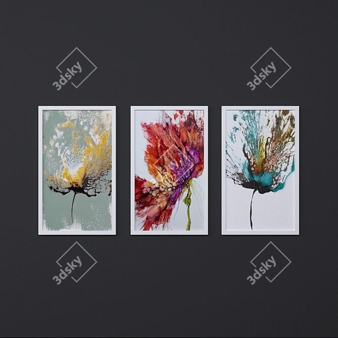 Abstract Art Collection. Modern & Unique 3D model image 1