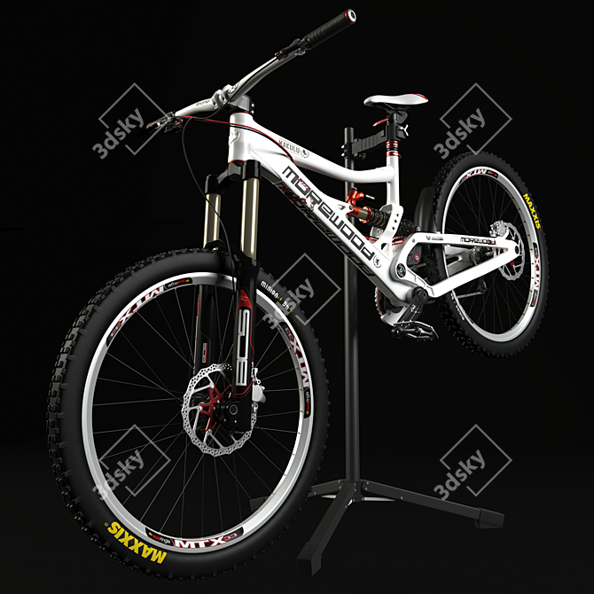2010 Morewood Makulu: Professional Downhill Mountain Bike 3D model image 1