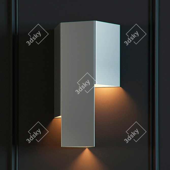 MUM Studio Rubikon Wall Sconce 3D model image 1