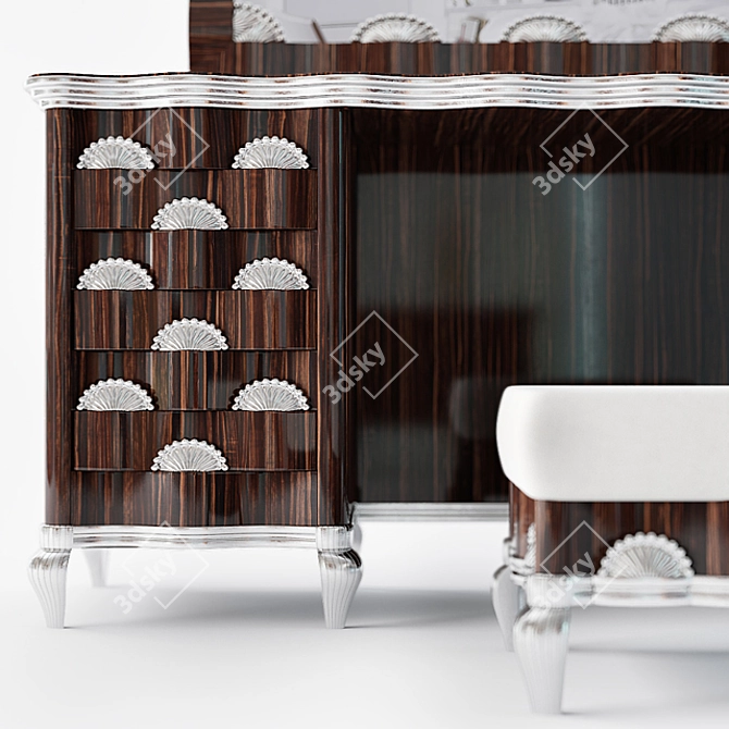 Isacco Agostoni Contemporary Dressing Table 3D model image 2